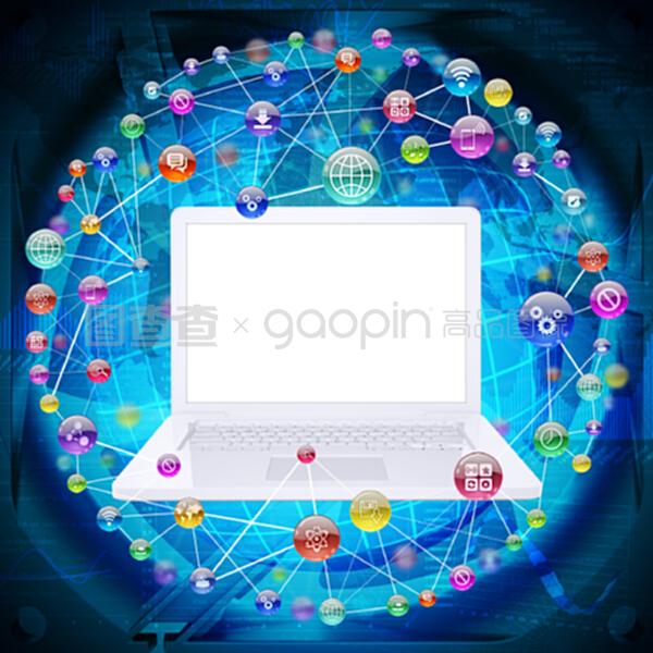 筆記本電腦與應(yīng)用程序圖標(biāo) 驅(qū)動(dòng)現(xiàn)代數(shù)字體驗(yàn)的技術(shù)開發(fā)探索